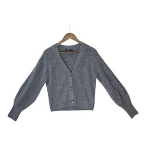 Quince Gray Women's Cardigan Sweater